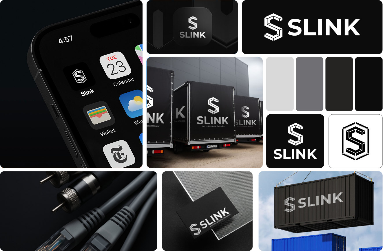 Slink Brand Identity Images